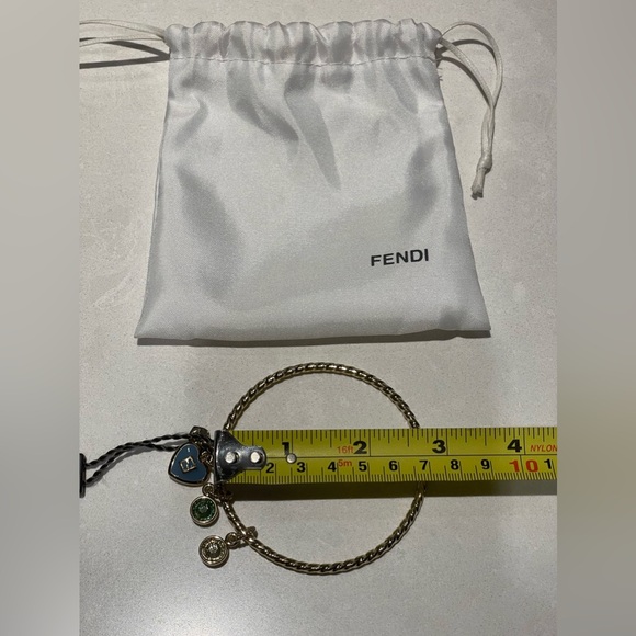BRAND NEW Fendi charm bangle - Picture 7 of 7